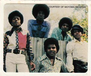 1984 Kellogg's The Jacksons Stickers #NNO Group Outdoor Shot Front