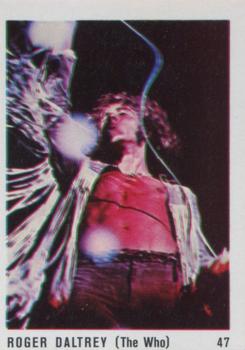 1970 Josef Bauer Hit Parade Woodstock #47 Roger Daltrey (The Who) Front