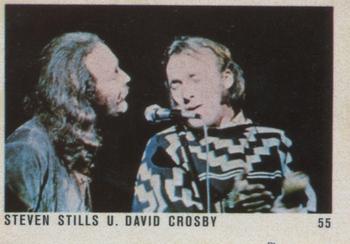 1970 Josef Bauer Hit Parade Woodstock #55 Stephen Stills / David Crosby Front