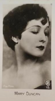 1932 C & T Bridgewater Film Stars (1st Series) #15 Mary Duncan Front