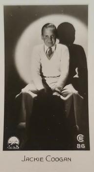 1932 C & T Bridgewater Film Stars (1st Series) #86 Jackie Coogan Front