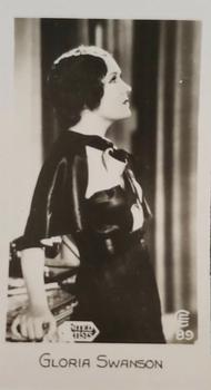 1932 C & T Bridgewater Film Stars (1st Series) #89 Gloria Swanson Front