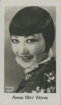 1933 C & T Bridgewater Film Stars (2nd Series) #50 Anna May Wong Front