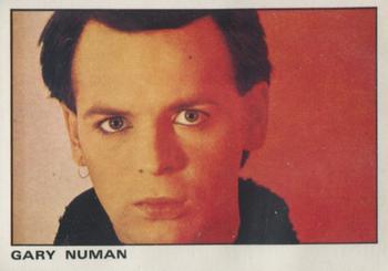 1980 Panini Rock & Pop Collection Stickers #4 Gary Numan Front