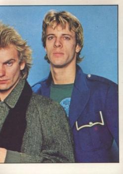 1980 Panini Rock & Pop Collection Stickers #76 The Police Front