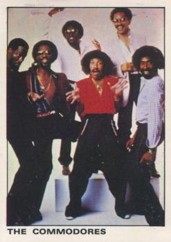 1980 Panini Rock & Pop Collection Stickers #144 The Commodores Front