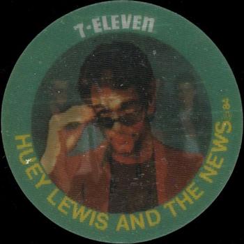 1984 7-Eleven Slurpee Rock Star Discs #NNO Huey Lewis and The News Front
