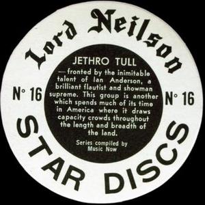 1970 Lord Neilson's Star Discs #16 Jethro Tull Back
