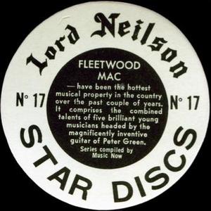1970 Lord Neilson's Star Discs #17 Fleetwood Mac Back