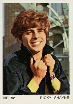 1971 Schlager Star Parade #92 Ricky Shayne Front
