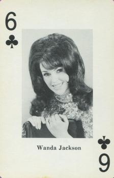 1970 Heather Country Music Playing Cards #6♣️ Wanda Jackson Front