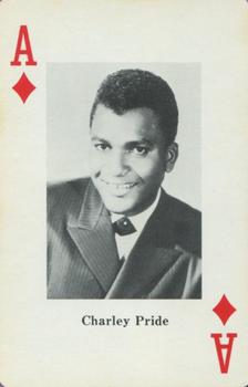1970 Heather Country Music Playing Cards #A♦️ Charley Pride Front
