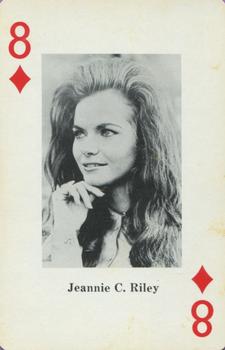 1970 Heather Country Music Playing Cards #8♦️ Jeannie C. Riley Front