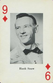 1970 Heather Country Music Playing Cards #9♦️ Hank Snow Front