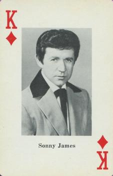 1970 Heather Country Music Playing Cards #K♦️ Sonny James Front