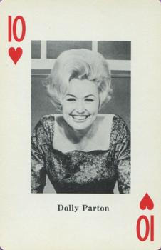 1970 Heather Country Music Playing Cards #10♥️ Dolly Parton Front