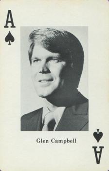 1970 Heather Country Music Playing Cards #A♠️ Glen Campbell Front