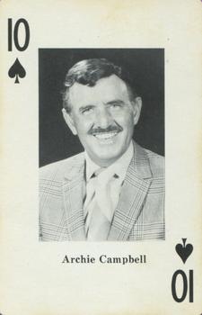 1970 Heather Country Music Playing Cards #10♠️ Archie Campbell Front
