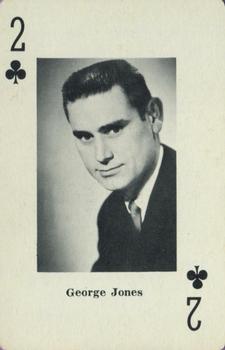 1967 Heather Country Music Playing Cards #2♣️ George Jones Front