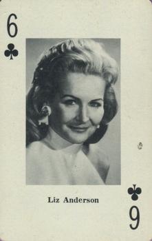 1967 Heather Country Music Playing Cards #6♣️ Liz Anderson Front