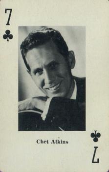 1967 Heather Country Music Playing Cards #7♣️ Chet Atkins Front