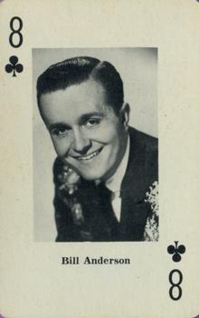 1967 Heather Country Music Playing Cards #8♣️ Bill Anderson Front