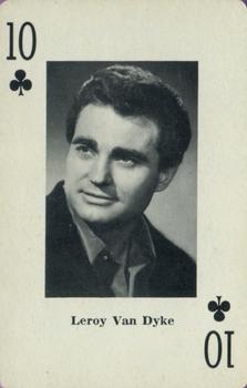 1967 Heather Country Music Playing Cards #10♣️ Leroy Van Dyke Front