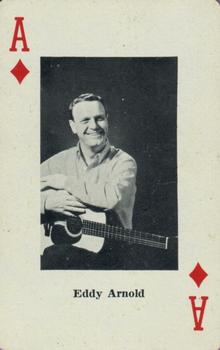 1967 Heather Country Music Playing Cards #A♦️ Eddy Arnold Front