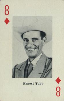 1967 Heather Country Music Playing Cards #8♦️ Ernest Tubb Front