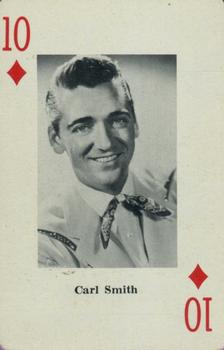 1967 Heather Country Music Playing Cards #10♦️ Carl Smith Front