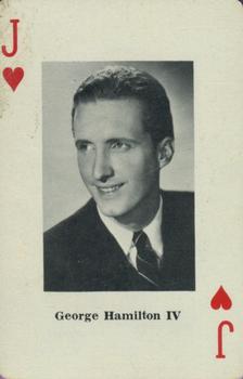 1967 Heather Country Music Playing Cards #J♥️ George Hamilton IV Front