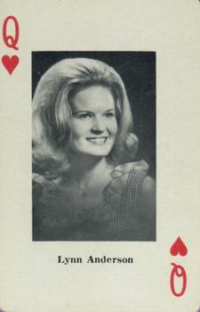 1967 Heather Country Music Playing Cards #Q♥️ Lynn Anderson Front