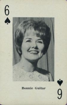 1967 Heather Country Music Playing Cards #6♠️ Bonnie Guitar Front