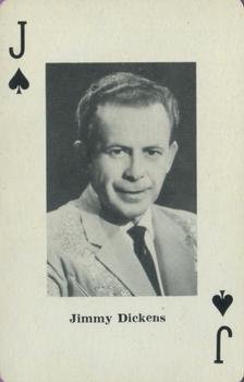 1967 Heather Country Music Playing Cards #J♠️ Jimmy Dickens Front