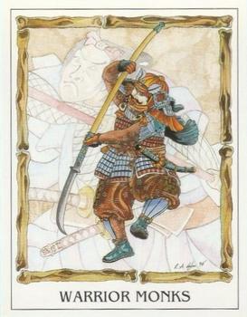 1996 Victoria Gallery Samurai Warriors #10 Warrior Monks Front