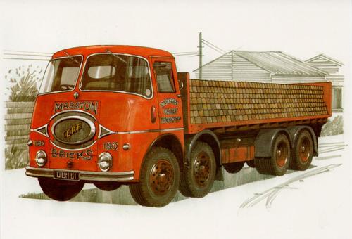 1999 Golden Era British Lorries of the 1950s #082 ERF - 