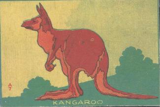 1940 Toy Animals (R159-1) #NNO Kangaroo Front