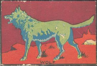 1940 Toy Animals (R159-1) #NNO Wolf Front