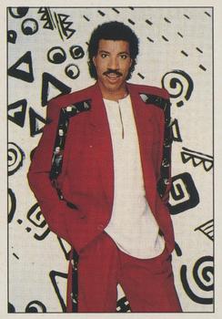 1987 Panini The Smash Hits Collection (UK) #135 Lionel Richie Front