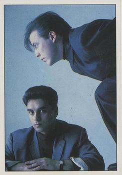 1987 Panini The Smash Hits Collection (UK) #163 Two People Front