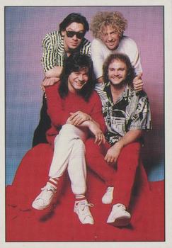 1987 Panini The Smash Hits Collection (UK) #169 Van Halen Front