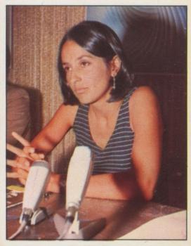1972 Panini Cantanti #200 Joan Baez Front