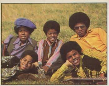 1972 Panini Cantanti #291 Jackson Five Front
