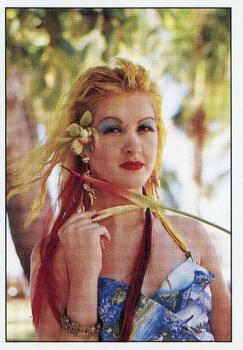 1987 Panini The Smash Hits Collection (Italy) #85 Cyndi Lauper Front