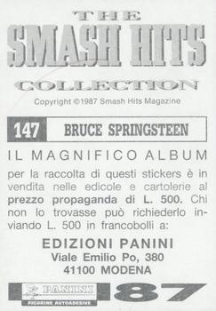 1987 Panini The Smash Hits Collection (Italy) #147 Bruce Springsteen Back