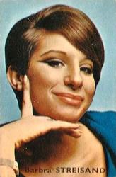 1967 Victoria Vedetten Parade Album 2 #219 Barbra Streisand Front