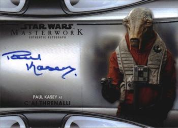 2021 Topps Star Wars Masterwork - Autographs #MWA-PK Paul Kasey Front