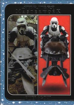 2021 Topps Star Wars Masterwork - Out of the Box #OTB-18 Biker Scout Front