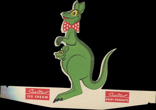 1940 Sealtest Ice Cream Circus (F76) #NNO Kangaroo Front