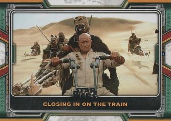2022 Topps Star Wars: The Book of Boba Fett #33 Closing in on the Train Front